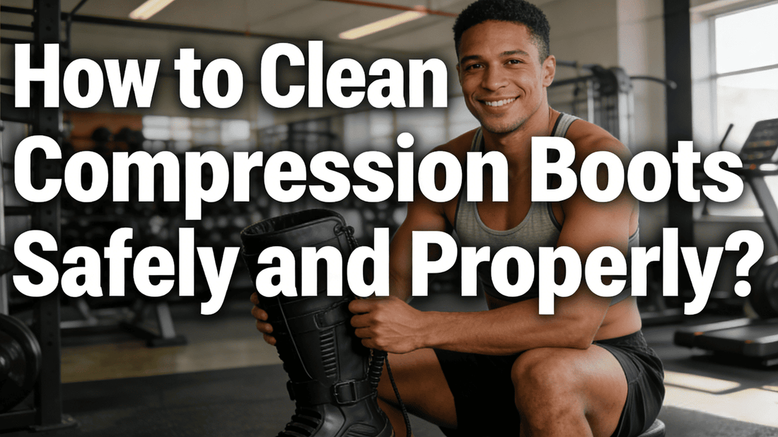How to Clean Compression Boots Safely and Properly?