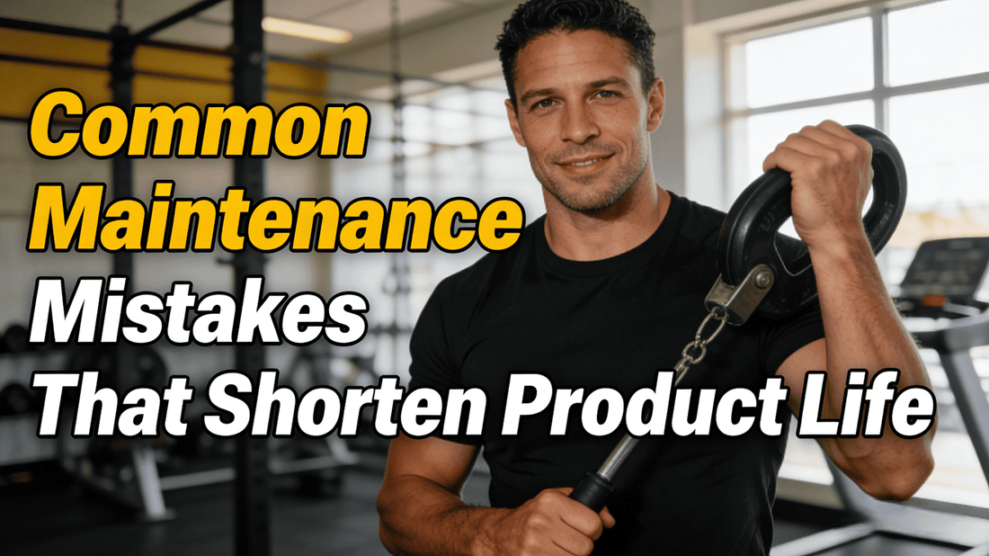 Common Maintenance Mistakes That Shorten Product Life