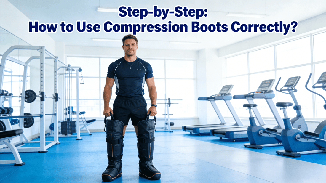 Step-by-Step: How to Use Compression Boots Correctly?