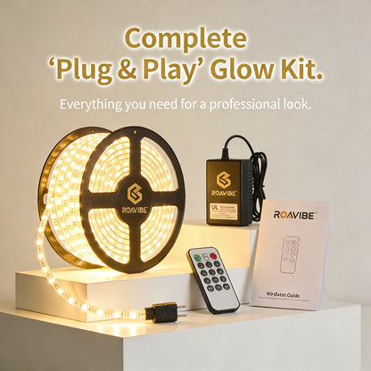 Roavibe™ LuminaLine: Ultra-Seamless COB Mood Strip