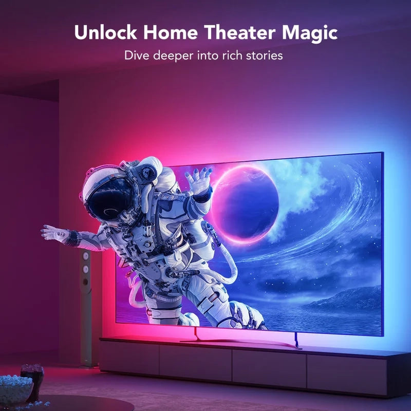 Smart HDMI TV Sync Light Kit | RGBIC Zero Delay