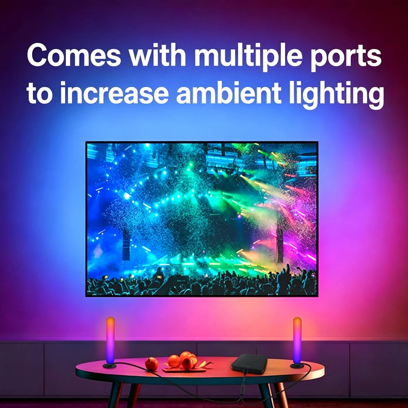 Smart HDMI TV Sync Light Kit | RGBIC Zero Delay