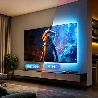 Smart HDMI TV Sync Light Kit | RGBIC Zero Delay